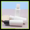 Botella PET de hombro plano 50ml sub-botella de loción blanca botella de desinfectante de manos 50ML botella de champú loción de baño