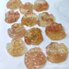 Colgante de Ágata Flor de Cerezo Natural con Forma de Dragón y Flor de Mariposa, Adorno Colgante de Calcedonia Transparente como el Hielo, Joyería de Jade, Suministro Directo del Fabricante, Venta al por Mayor