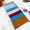 Moda cor flanela óculos saco personalizado LOGO óculos de sol óculos de sol telefone móvel joias e outras joias saco de armazenamento