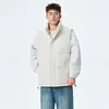 2026 Nuevo Chaleco de Algodón para Hombre Estilo Coreano Cuello Alto Engrosado Cálido Estilo Pareja Holgado Casual Chaleco de Algodón Hombre