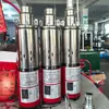 Venda Direta do Fabricante de Parafusos Bomba para Painel Solar 12V24V48V Bomba Submersível Alto Levantamento Modelo Personalizado Vermelho Verde