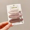 Pinzas para el pelo lindas y elegantes para mujer, pinzas laterales de acrílico, nuevo modelo de verano 2026, pinzas rectas dulces que no dañan el cabello, pinzas BB
