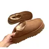 Zapatos Birkenstock de mujer con suela gruesa, botas de nieve cálidas con forro de felpa, nuevos mocasines retro de invierno 2026 sin cordones, zapatos de algodón