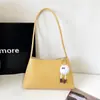 Moda Estilo Coreano Bolso de Axila para Mujer Simple Temperamento Bolso Tote para Viajes Cotidianos Bolso de Hombro Versátil de Moda