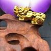 Nuevos accesorios de joyería chapados en oro que conservan el color, cuentas de proverbio de seis palabras de 10 mm, cuentas redondas de moneda de cobre, accesorios de joyería de oro arena DIY
