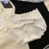 "Alegría de Verano" Calzones de Seda de Hielo Sin Costuras para Mujer Tanga Triangular de Pierna Alta que Cubre la Cadera para Niñas