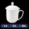 Caneca Cerâmica Transferência de Calor Caneca Branca Sublimada Pode Adicionar Logotipo Padrão Gravação Caneca Atacado Caneca Personalizada Copo de Água