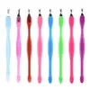 Garfo removedor de cutícula para Nail Art cuidado com as unhas empurrador de cutícula ferramenta de reparo de cutícula para Nail Art suprimentos duplos para Nail Art em acrílico