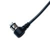 Cabo de alimentação magnético USB macho para cotovelo personalizado para smart wear, elétrico pequeno, corrente 2A, cabo de carregamento magnético de 2 pinos