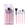 LMLTOP Conjunto de 5 Pincéis de Maquiagem Pincel para Pó Pincel para Sombra Bastão para Sombra Pincel para Sobrancelha Conjunto de Pincéis de Maquiagem SY609