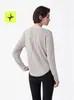 Tai Le Star Sports Sombra de Bambú de Brisa Manga Larga Otoño 2026 Nuevo Transfronterizo Exterior Cuello Henley Transpirable Camiseta Top