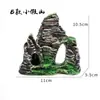Piedra Rocosa de Resina Tanque de Peces Tanque de Tortuga Tanque de Plantas Acuáticas Paisajismo Rocalla Artificial Rocalla Artificial Decoración Creativa para Acuario Adornos Suministros