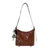 Elegante Bolso Mensajero de Lujo Ligero Moda para Mujer 2026 Nueva Textura Versátil Bolso de un Solo Hombro Bolso Cruzado Retro de Moda