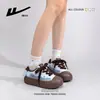 Tênis de pão estilo cartoon color block com design de cachorrinho de pelúcia 3D, sapatos de algodão de inverno, quentes e confortáveis, com sola grossa, tênis estilosos