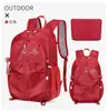 Nuevo Estilo Transfronterizo Deportes al Aire Libre Bolso de Doble Hombro Gran Capacidad Mochila de Montañismo Senderismo Camping Mochila Plegable Ligera