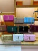 Bolso Cruzado de Hombro con Cadena de Letras Estilo Nuevo 2026, Bolso Cuadrado Pequeño de Alta Gama, Bolso de Charol Brillante para Axila para Mujer