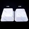 Caja de almacenamiento rectangular de plástico blanca engrosada para cocina, refrigerador, recipiente congelador, crisper para exhibir alimentos picantes y calientes
