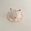 Chapéu de Bebê Yipan 2026 Novo Estilo Ins Verão Fofo Adorável Chapéu Bucket Protetor Solar para Bebê Chapéu de Pescador para Bebê