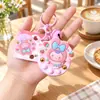 Caja de Música de Inducción Sanrio Llavero Colgante de Pareja Llavero de Coche Máquina de Gashapon Regalo Pequeño