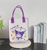 En stock al por mayor bolso de mano de celebridad de internet bolsa de fieltro con estampado en caliente bolsa de mano para bebé de 100 días bolso de fieltro para ir al trabajo