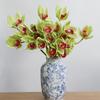 Flor de simulación orquídea de alta calidad orquídea del este orquídea 3D decoración del hogar flor huelan arreglo floral diseño para fotografía de bodas