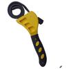 Llave de cinturón multifuncional de 6 y 8 pulgadas, abridor de botellas de plástico ajustable, filtro de reparación de automóviles, herramientas de hardware multifuncionales