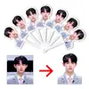 Zhao Lusi 30% de descuento Abanico Plegable Abanico Merchandising de Apoyo para Conciertos Tiktok Mismo Estilo