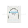 Arco ortodôntico dental de aço inoxidável para comércio exterior, fio redondo, fio quadrado, material oral, correção, superelástico, fio de níquel-titânio, tipo natural