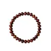 Pulseira de Contas de Madeira Minimalista Vintage Amarelo Marinho Madeira Velha Contas de Buda Círculo Único, Pulseira de Contas de Buda Retrô Tecida à Mão Inspirada em Zen
