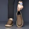 Mocasines Ligeros para Hombre con Suela Suave sin Cordones, Zapatos para Hombre, Zapatos de Moda, Zapatos Casuales, Zapatos Retro Estilo Británico, Birkenstocks al por Mayor