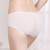 [Bragas Triángulo para Mujer OEM Personalizadas] Ropa Interior Desechable Algodón Transpirable Cintura Media Color Sólido Ropa Interior de Algodón para Mujer Fábrica