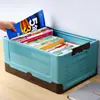 Caja de almacenamiento plegable para libros para estudiantes, organizador de libros, caja mágica de almacenamiento, caja de almacenamiento de plástico para el hogar