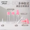 Lmltop Botellas Vacías de Viaje Sy768 Juego de 8 Botellas Botella con Atomizador de 50ml Botella Exprimidora Botellas Recargables para Cosméticos Venta al por Mayor