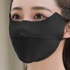 Mascarilla Protectora Solar de Seda de Hielo, de Aspecto Elegante, Anti-UV, Mascarilla Parasol Estéreo 3D, Velo de Verano Sin Costuras Transpirable para Cubrir el Rostro
