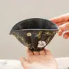 Pedra Negra Tinta Osmanthus Coelho Admirando a Lua Gong Dao Bei Separador de Chá de Cerâmica Gong Caneca para Infusão Conjunto Doméstico de Chá Kung Fu Alto Acabamento Mar de Chá