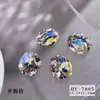 Decoração de Unha Bola de Strass Formato Ovo de Pombo Fina, Item Quente de Celebridade da Internet, Acessório de Unha Cristalino Oval Super Brilhante