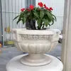 Vasos de Areia Artificial Estilo Europeu Grande Vasos de Flores Paisagismo de Jardim Arte em Fibra de Vidro Tigela de Flores Decoração de Parque Pátio Exportação