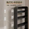 Estante de Almacenamiento de Lujo Ligero para Baño Montado en Pared, Organizador para Baño, Inodoro y Lavabo sin Taladro