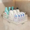 Estante de almacenamiento debajo del mueble del baño, carrito de baño, cesta de almacenamiento para detergente y polvo de lavandería, cesta para ropa sucia debajo del lavabo