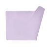Tapete rectangular para mascotas de color sólido antiderrames antideslizante impermeable antiderrames fácil de limpiar tapete de silicona para perros mantel individual para comer gatos