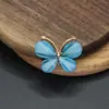 Funda de teléfono móvil de mariposa de cristal material de belleza DIY diamante de resina material para accesorios para el cabello al por mayor accesorios de joyería de aleación