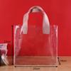 Bolso de Mano Transparente Daisy Sanba Bolsa de Regalo Plástico Pvc Caja de Regalo de Cumpleaños Bolsa de Regalo de Alta Gama