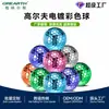 Pelota de Golf Galvanizada Piel Exterior de Metal Pelota de Golf Doble Capa Pelota de Práctica Pelota de Regalo Multicolor Fabricante Venta al por Mayor