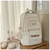 2025 Nuevas Mochilas Escolares para Estudiantes de Secundaria y Bachillerato Hombres y Mujeres Mochila Ligera de Gran Capacidad Mochila de Viaje