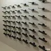 Estante de Exhibición de Zapatos para Pared de Zapatería Puede Soportar Etiquetas Colgantes, Estante de Zapatos de Metal, Estante para Zapatos Deportivos y Casuales, Leide Zhu