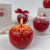 Nuevas Velas con Forma de Manzana de Estética de Estilo de Vida, Velas Aromáticas, Souvenirs de Frutas para Nochebuena, Recomendadas para la Decoración de Mesas y para Regalar para Crear un Ambiente Festivo