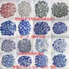 Mosaico Cerâmico de Porcelana Azul e Branca Fragmentos Irregulares Médios Pacote de Material Artesanal 9 Yuan por Libra 1,0 kg