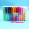 Arcilla de Color Barro Ultra Ligero de 12 Colores para Niños Arcilla Ligera Arcilla Ultra Ligera Juguete con Herramientas Plastilina Barro de Color