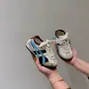 Zapatos de Lona de Moda para Niños Bloque de Color Suela Suave Zapatos Deportivos 2026 Otoño/Invierno Nuevas Llegadas para Niños Medianos y Mayores Versátiles Zapatos de Entrenamiento Alemanes para Niñas Modernos