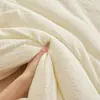 Colcha de fibra de soja, colcha de inverno, enchimento de colcha de algodão, colcha fresca para primavera, outono, verão, colcha de ar condicionado, adequada para camas de solteiro e casal de dormitórios, uso estudantil, uso em todas as estações